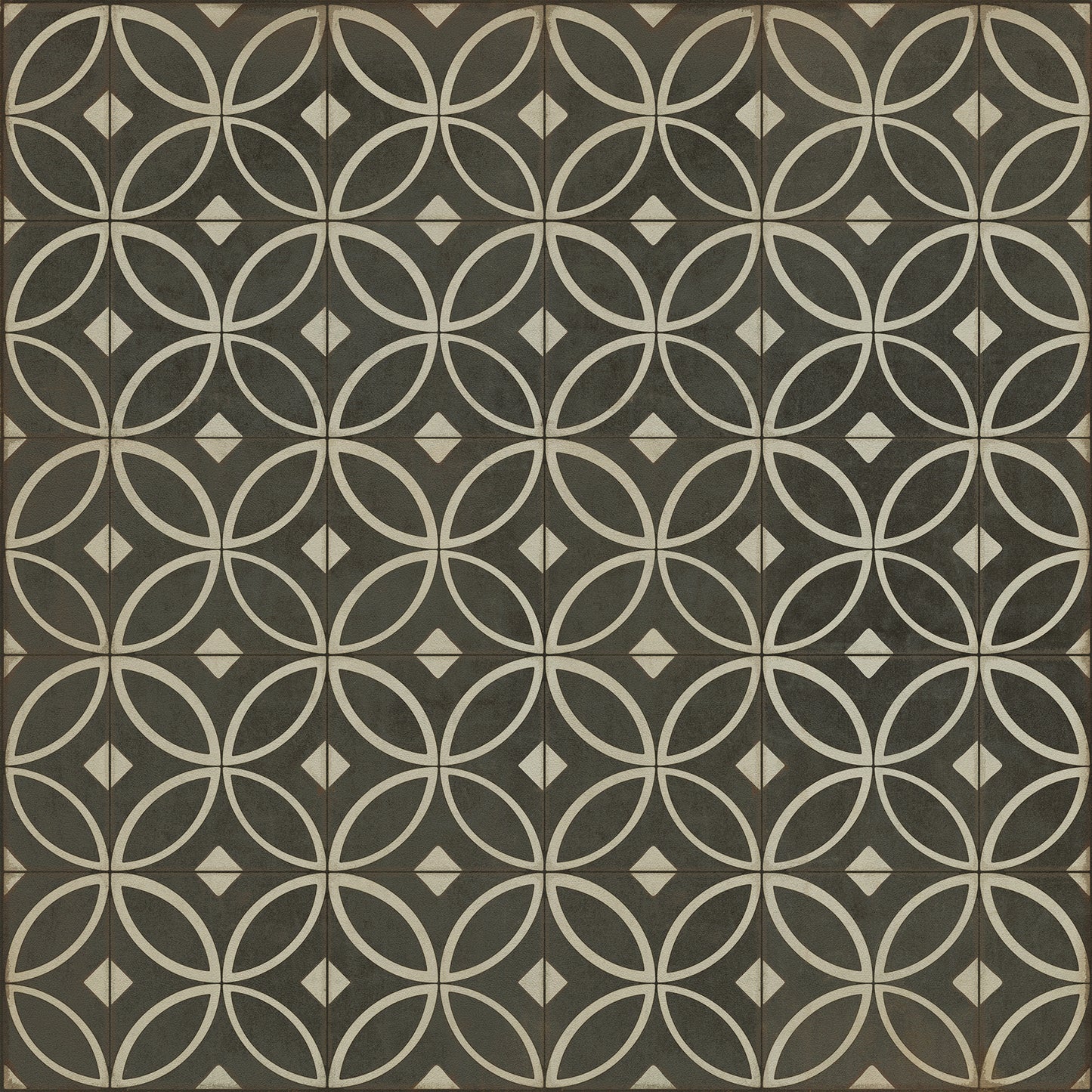 Vintage Vinyl Rug - Pattern 70 - Marry the Night