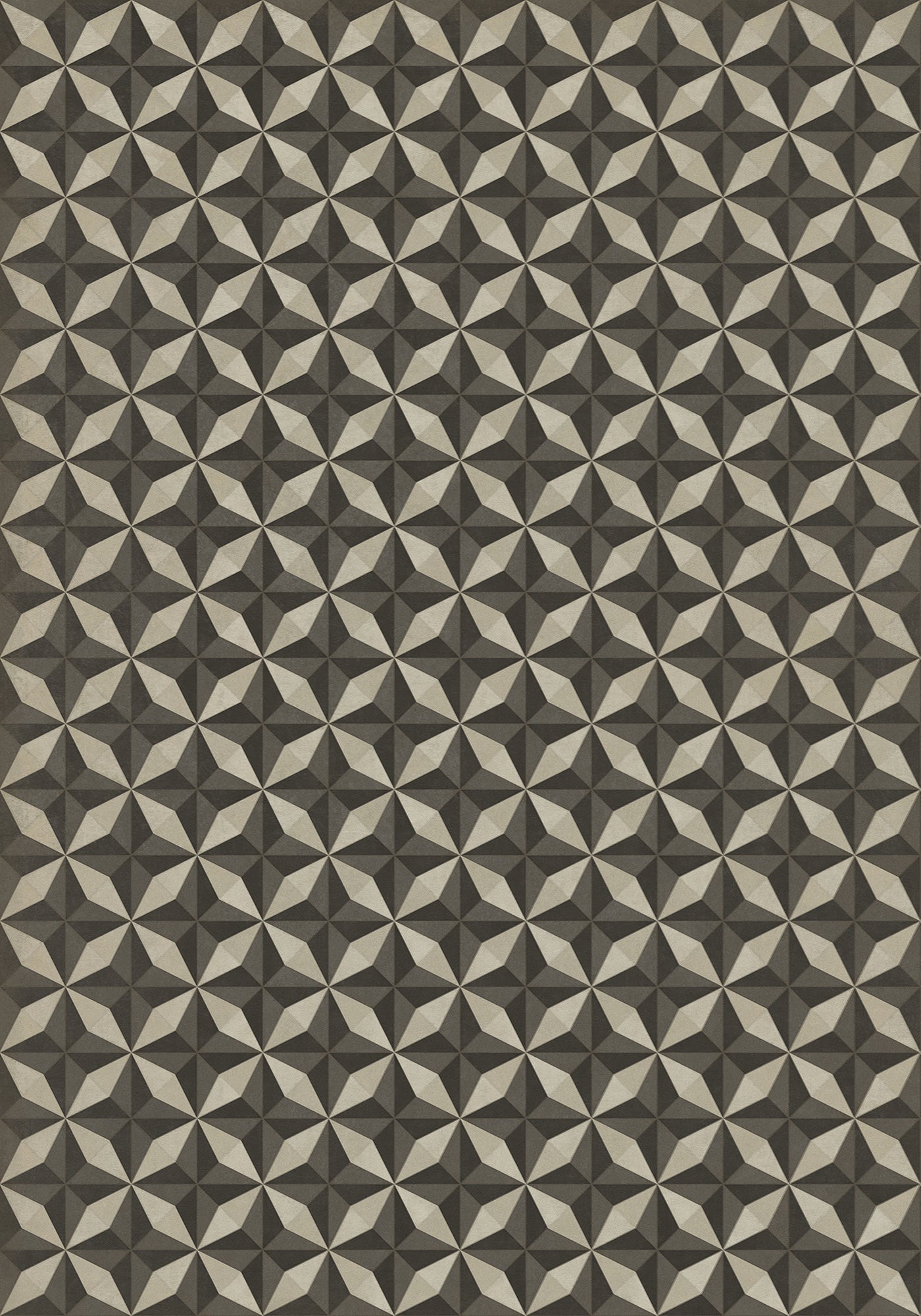 Vintage Vinyl Rug - Pattern 74 - Morpheus