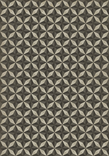 Vintage Vinyl Rug - Pattern 74 - Morpheus