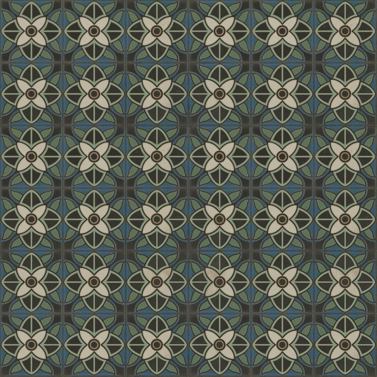 Vintage Vinyl Rug - Pattern 80 - Bette Davis