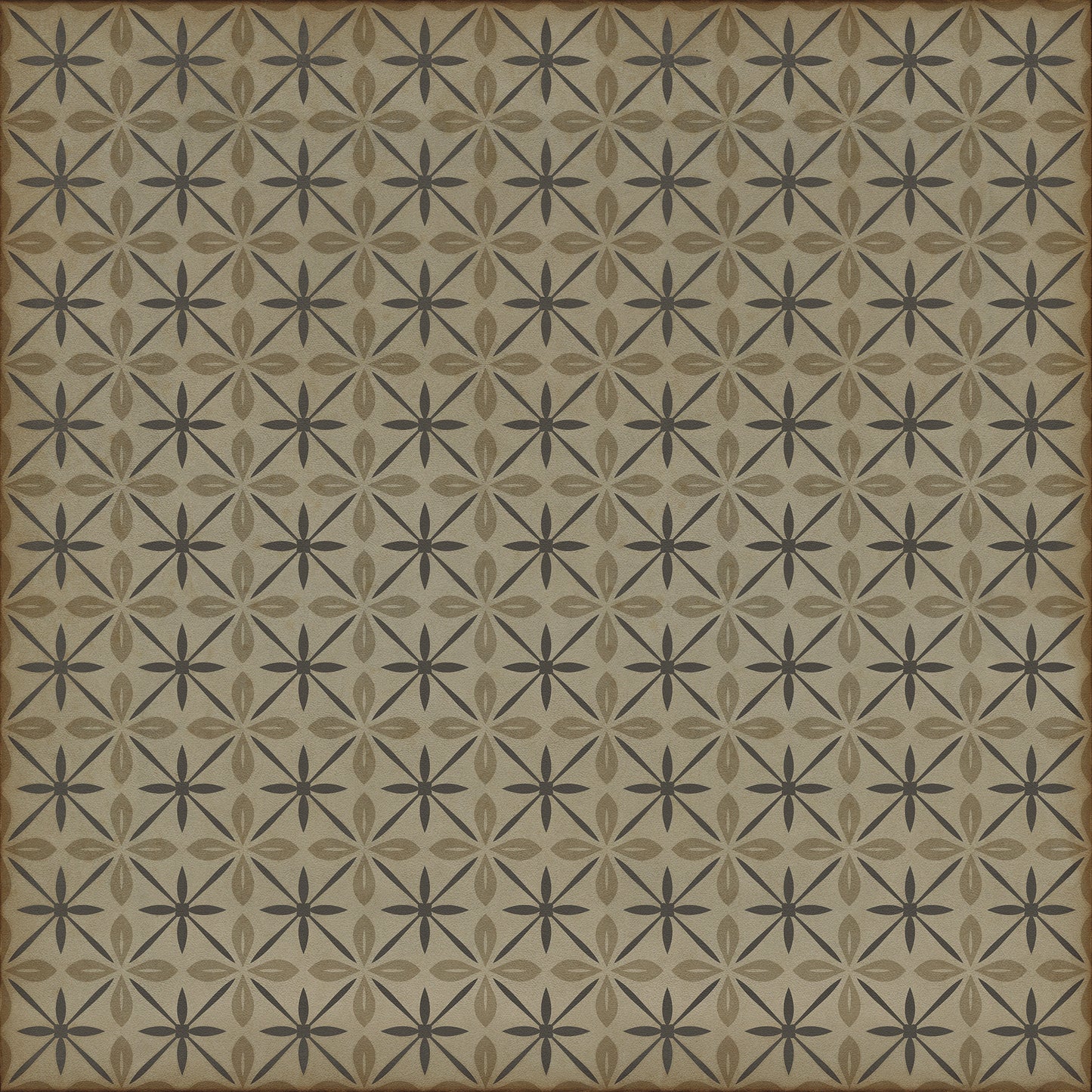 Vintage Vinyl Rug - Pattern 81 - Dining Car