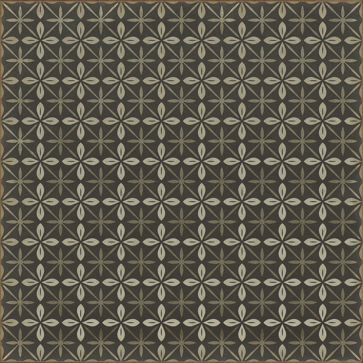 Vintage Vinyl Rug - Pattern 81 - the Transport Cafe