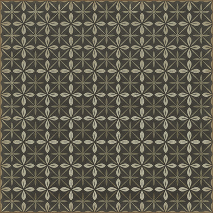 Vintage Vinyl Rug - Pattern 81 - the Transport Cafe