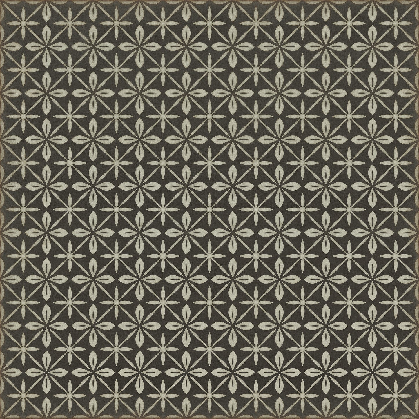 Vintage Vinyl Rug - Pattern 81 - Uptown Diner
