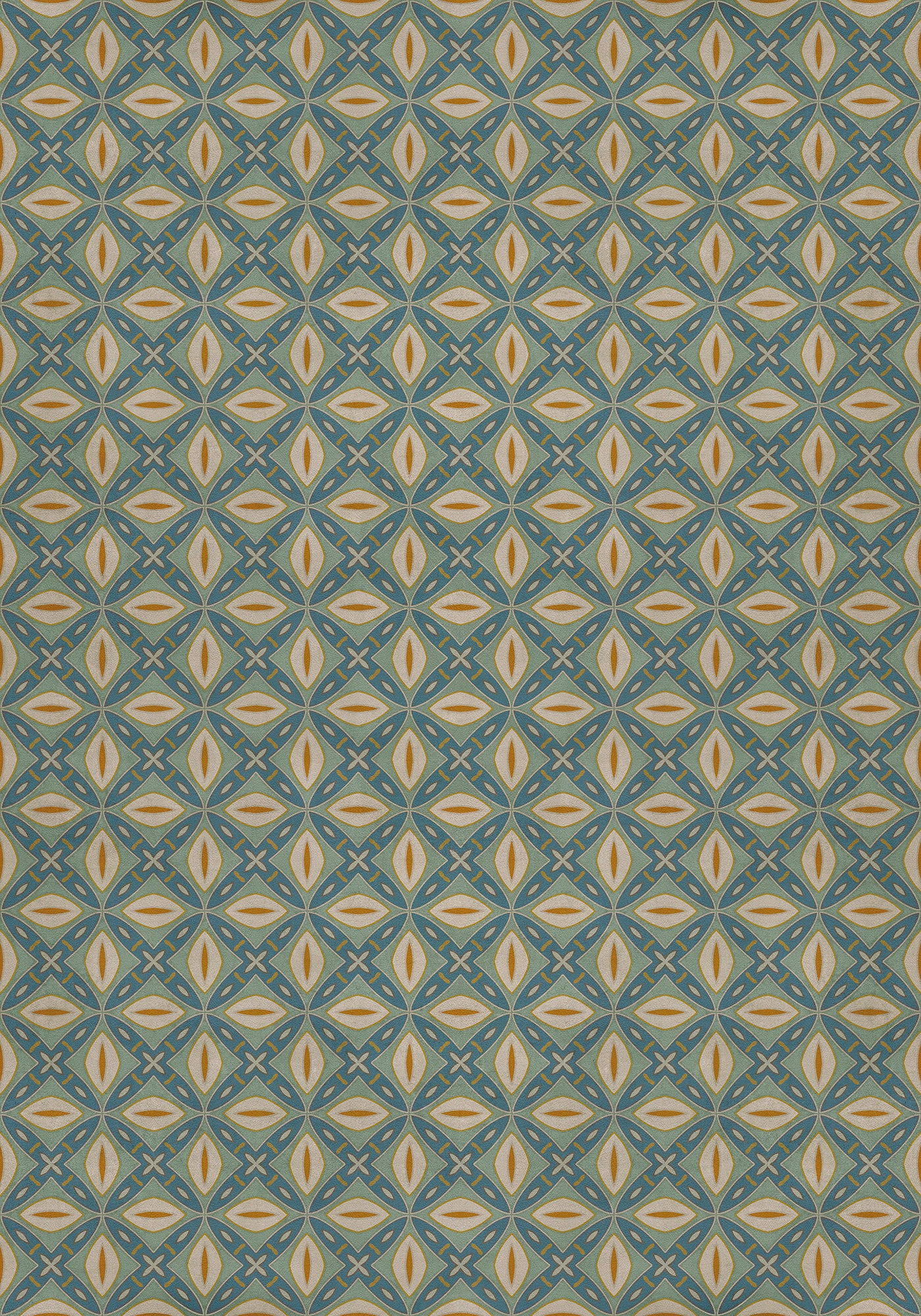 Vintage Vinyl Rug - Pattern 82 - Darling