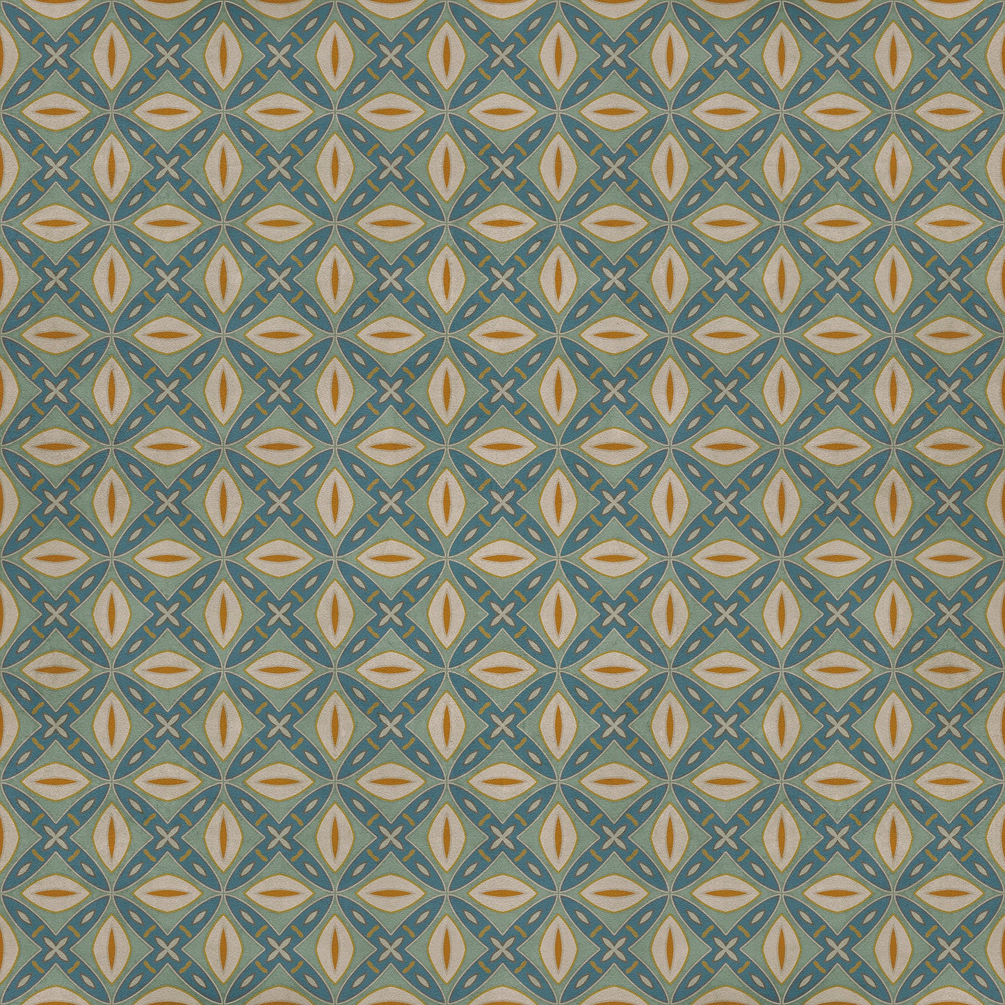 Vintage Vinyl Rug - Pattern 82 - Darling