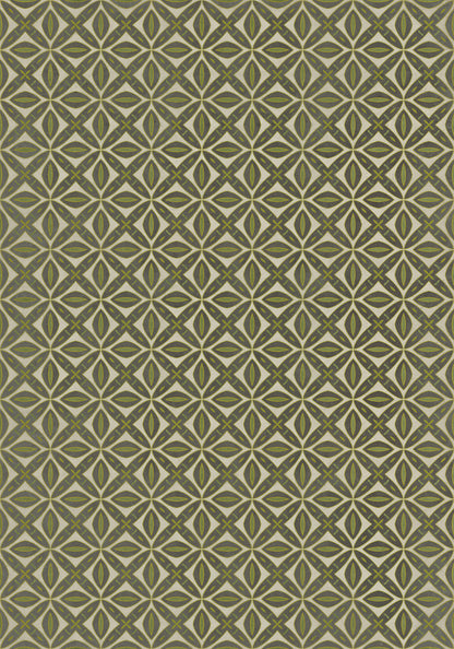 Vintage Vinyl Rug - Pattern 82 - Smee