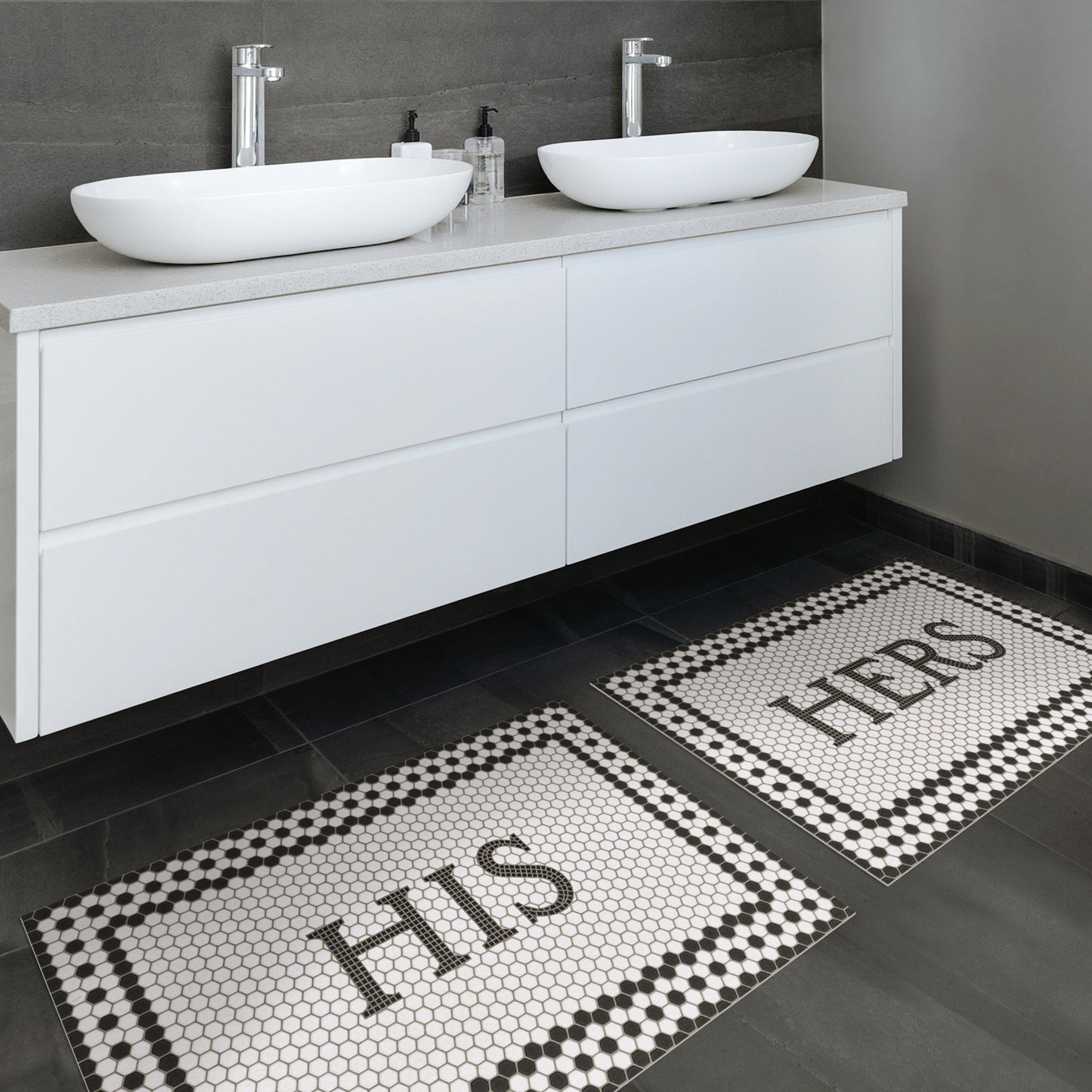Vintage Vinyl Rug - Create Your Own - Customized 8th Avenue