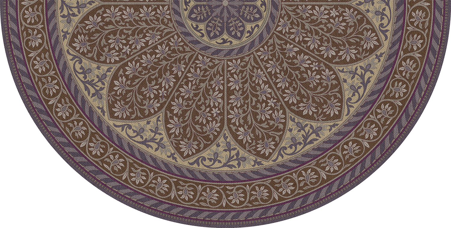 Estate Tracery - Wisteria Room 36" Half Round