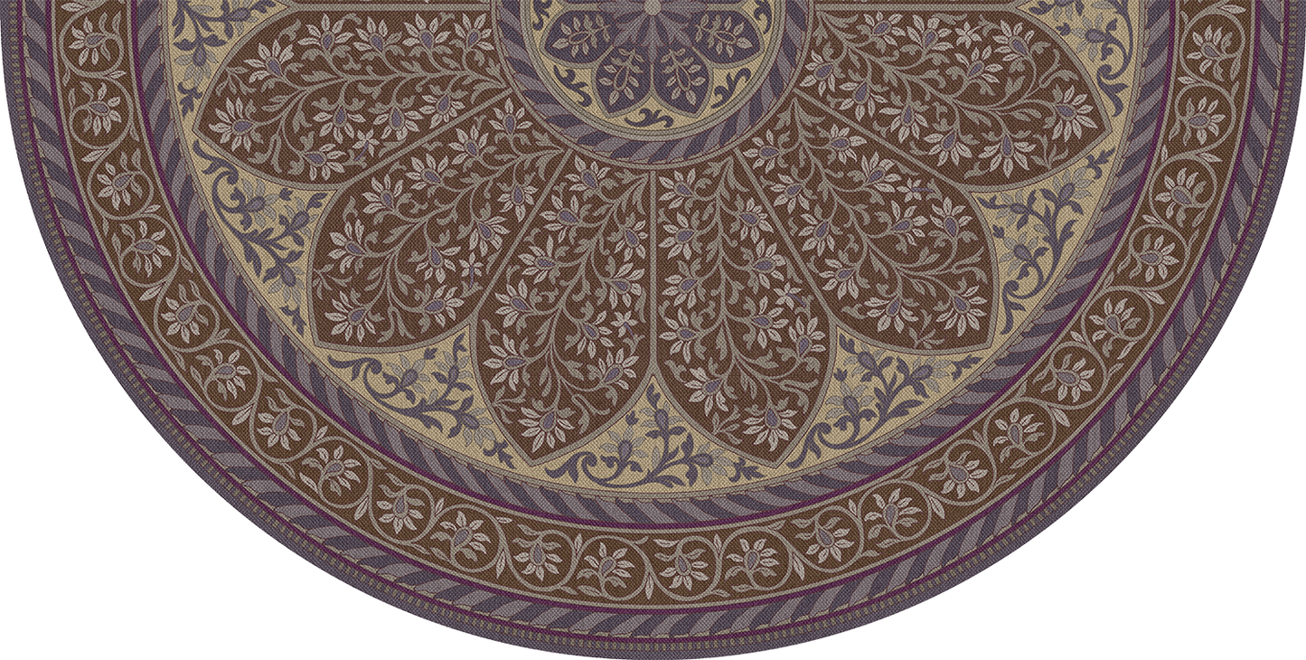 Estate Tracery - Wisteria Room 48" Half Round