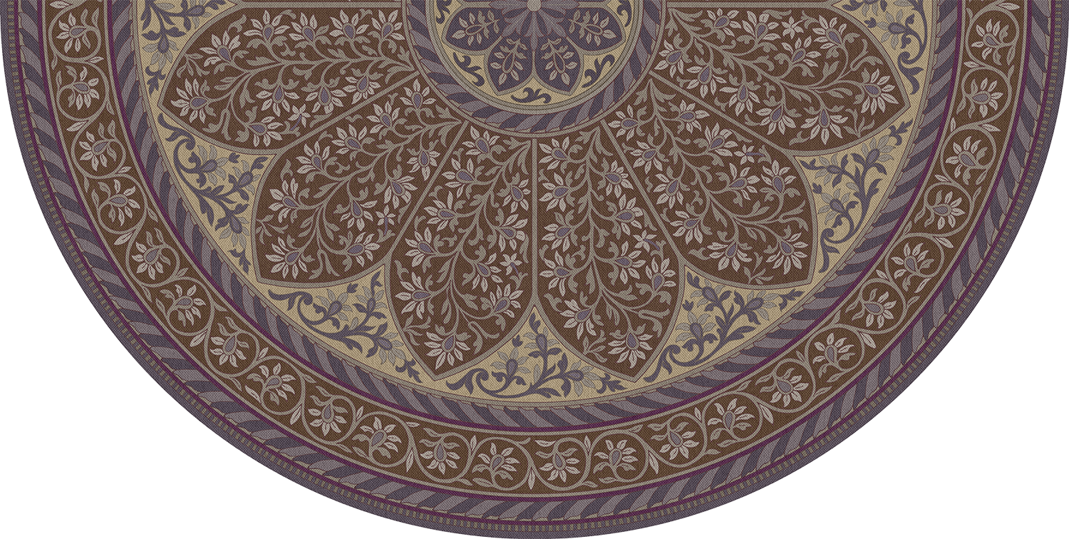 Estate Tracery - Wisteria Room 60" Half Round