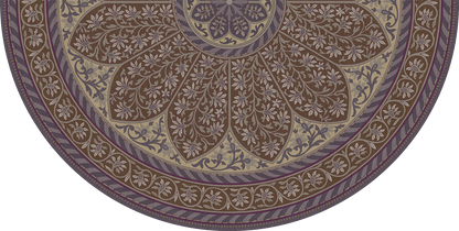 Estate Tracery - Wisteria Room 60" Half Round