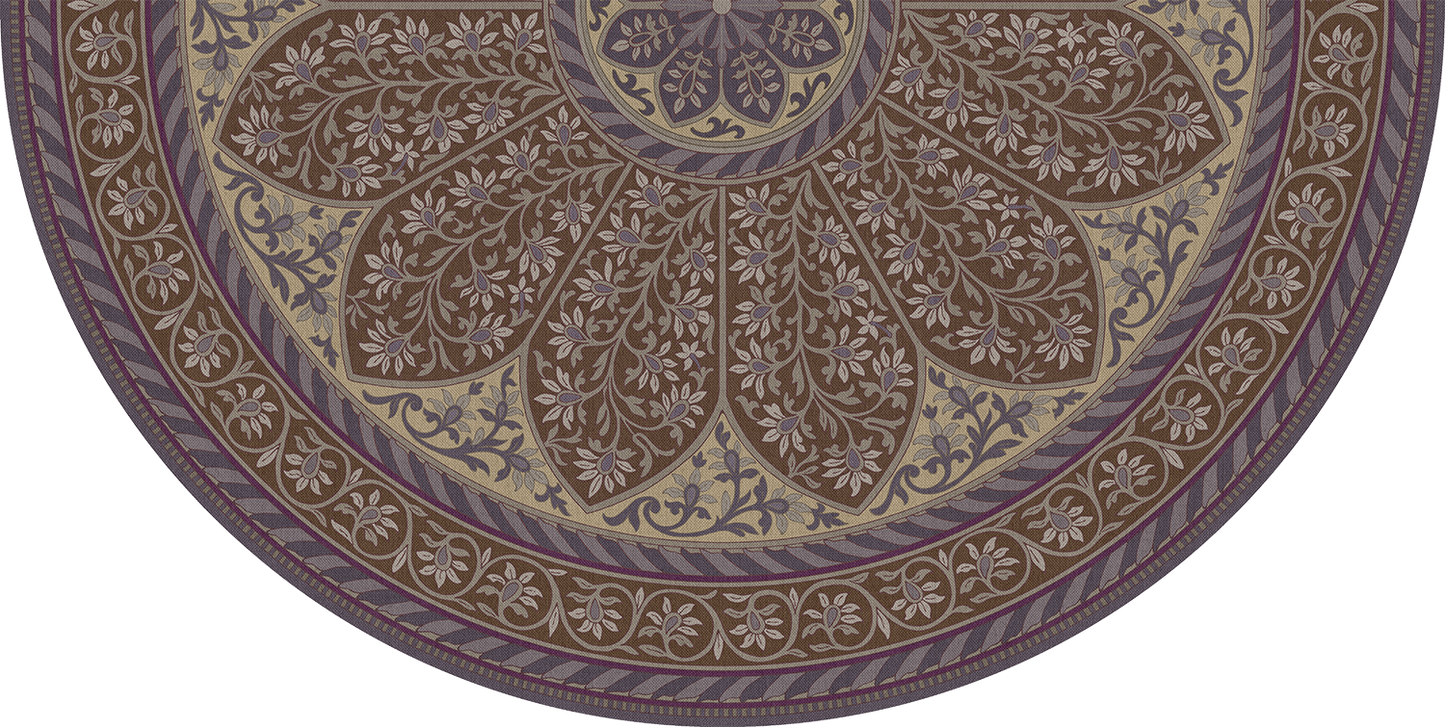 Estate Tracery - Wisteria Room 72" Half Round
