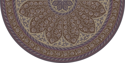 Estate Tracery - Wisteria Room 72" Half Round