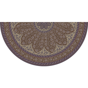 Estate Tracery - Wisteria Room 96" Half Round