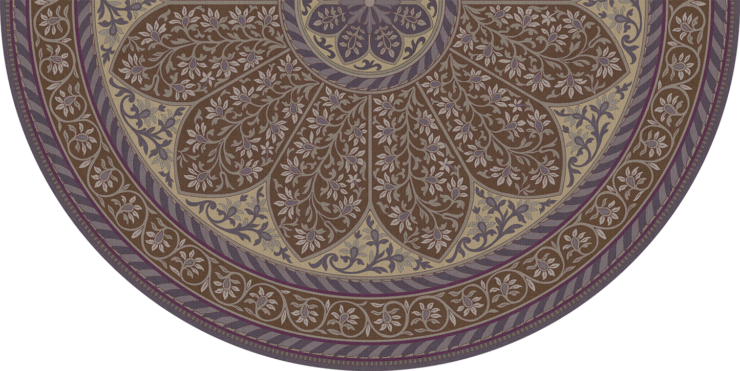 Estate Tracery - Wisteria Room 84" Half Round