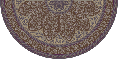 Estate Tracery - Wisteria Room 84" Half Round