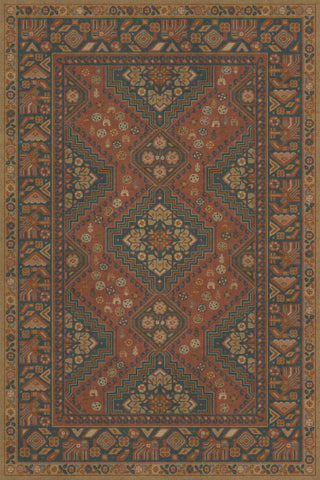 Vintage Vinyl Rug - Grand Estate - Bachelors Wing
