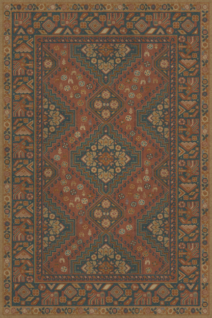 Vintage Vinyl Rug - Grand Estate - Bachelors Wing