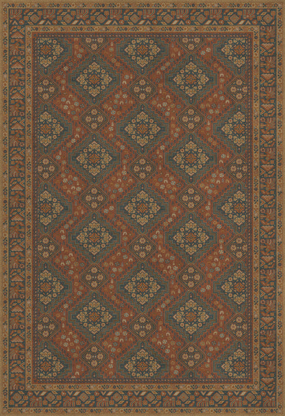 Vintage Vinyl Rug - Grand Estate - Bachelors Wing