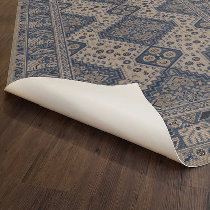 Vintage Vinyl Rug - Grand Estate - Marvel of Elegance