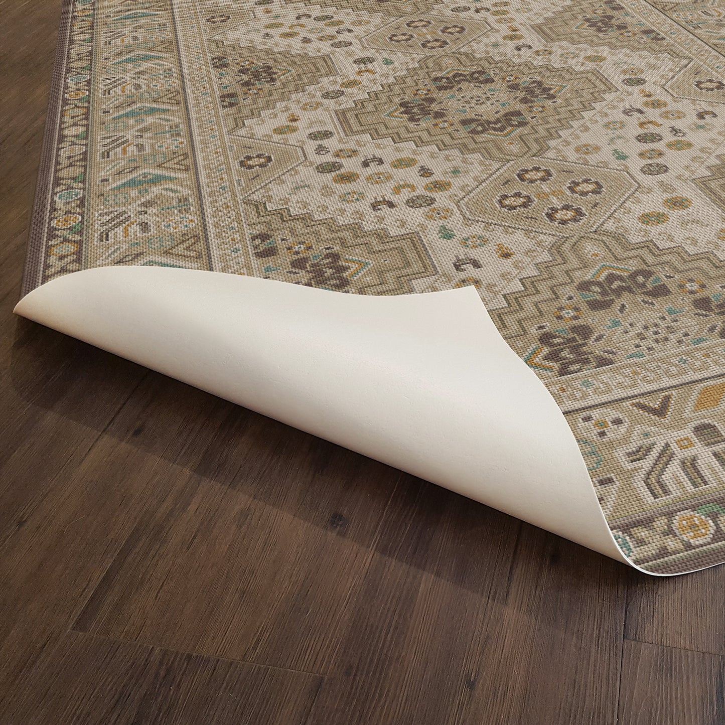 Vintage Vinyl Rug - Grand Estate - The Banquet Hall