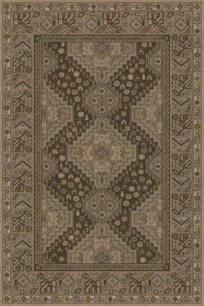 Vintage Vinyl Rug - Grand Estate - The Chariot