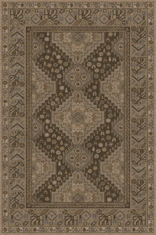 Vintage Vinyl Rug - Grand Estate - The Chariot
