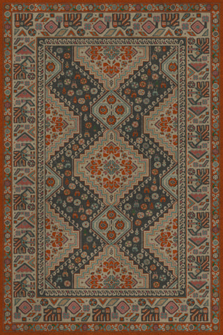 Vintage Vinyl Rug - Grand Estate - The Chateau