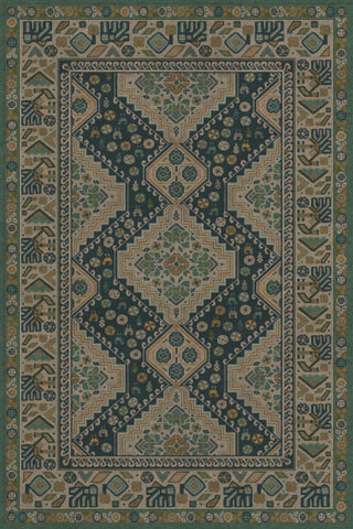 Vintage Vinyl Rug - Grand Estate - The Loggia