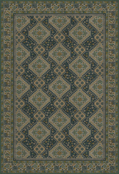 Vintage Vinyl Rug - Grand Estate - The Loggia