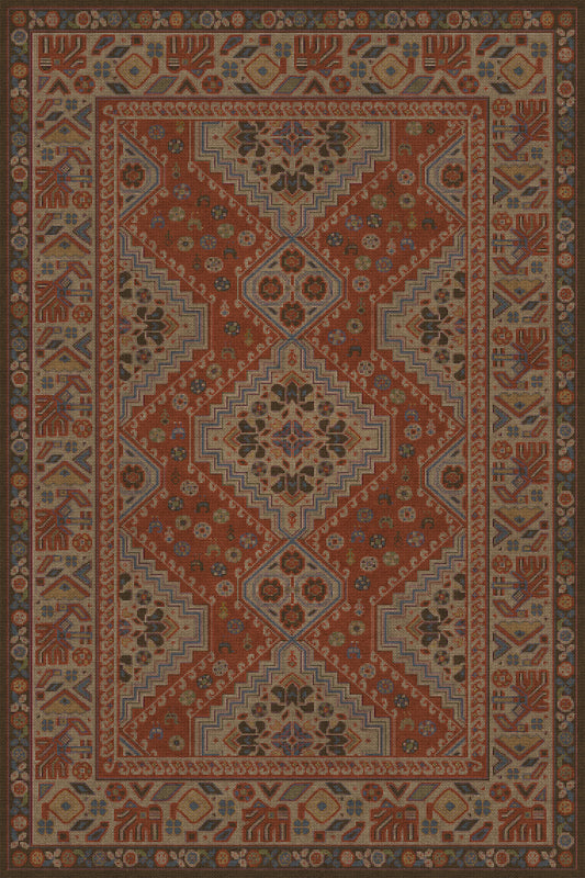 Vintage Vinyl Rug - Grand Estate - The Wine Cellar