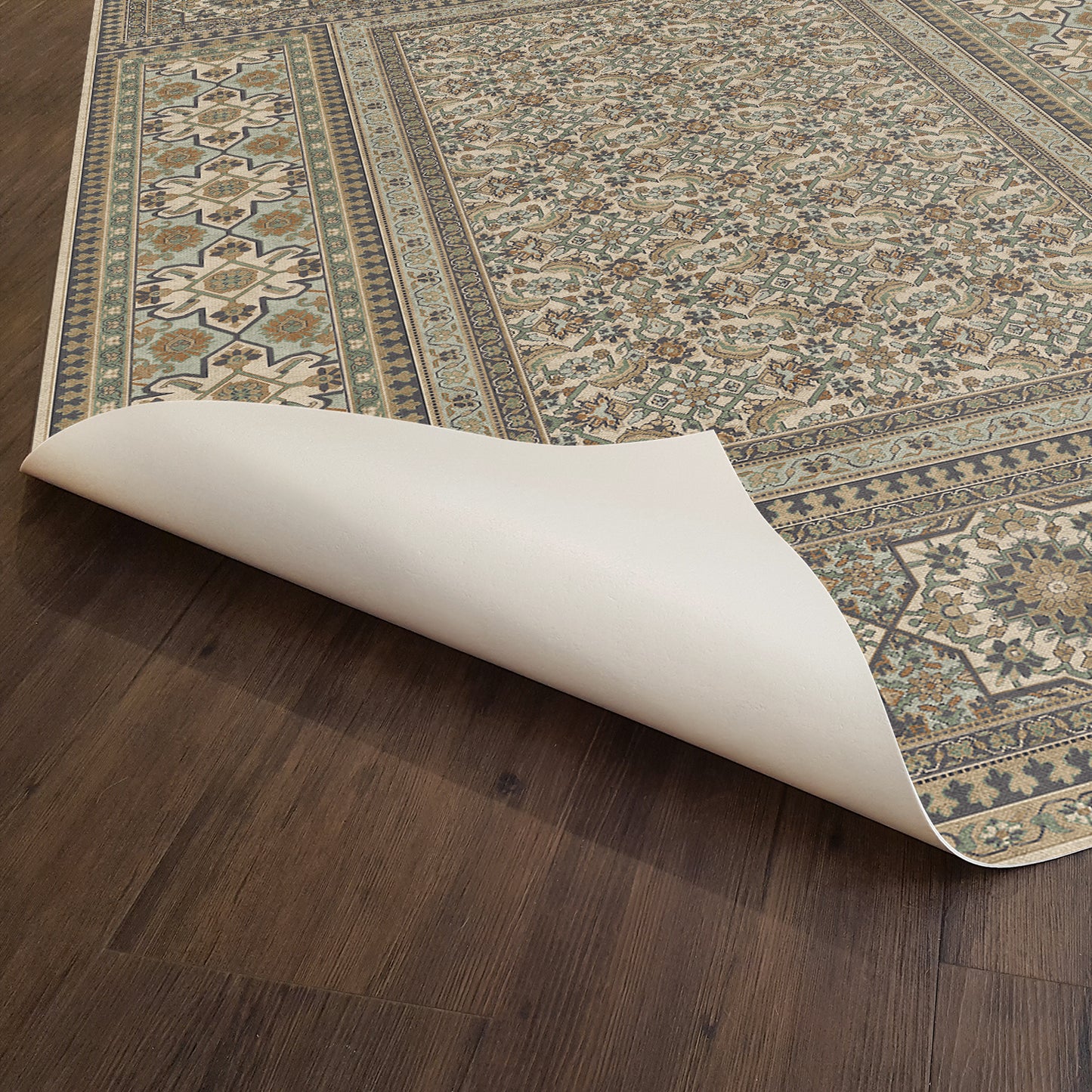 Vintage Vinyl Rug - Maison Tapis - Fontainebleau
