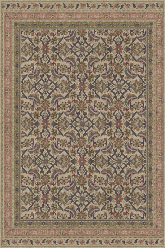 Vintage Vinyl Rug - Maison Tapis - Giverny