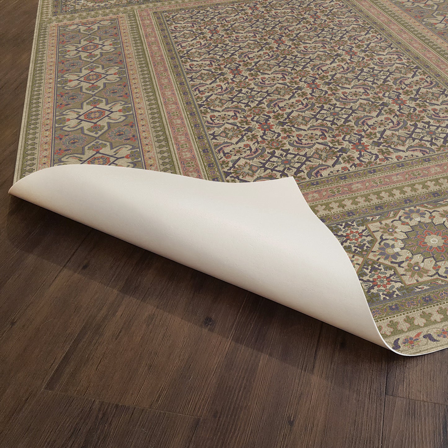 Vintage Vinyl Rug - Maison Tapis - Giverny