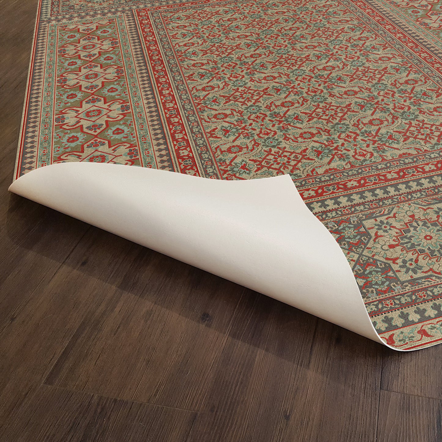 Vintage Vinyl Rug - Maison Tapis - Vezelay