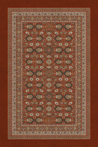 Vintage Vinyl Rug - Promenade - A Global Journey