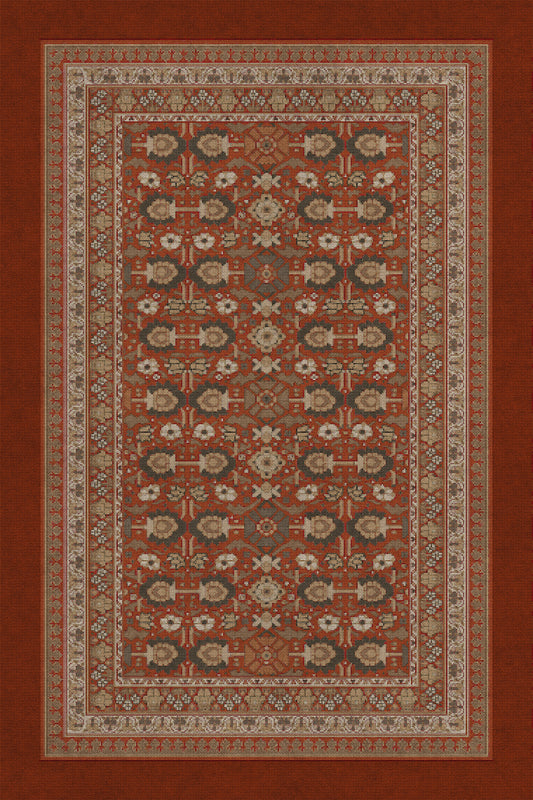 Vintage Vinyl Rug - Promenade - A Global Journey
