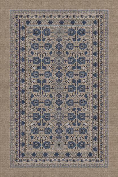 Vintage Vinyl Rug - Promenade - Blue Ridge View