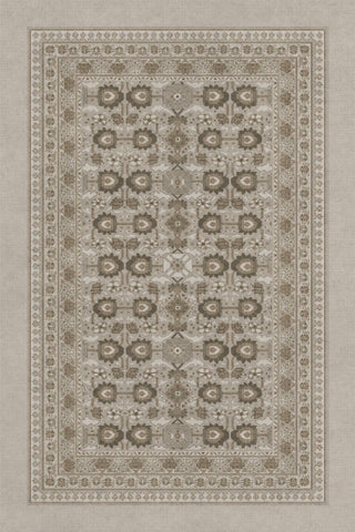 Vintage Vinyl Rug - Promenade - Winter Garden
