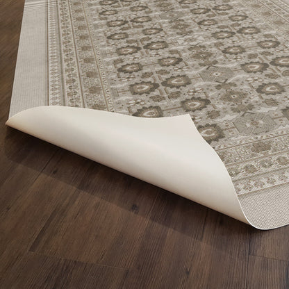 Vintage Vinyl Rug - Promenade - Winter Garden