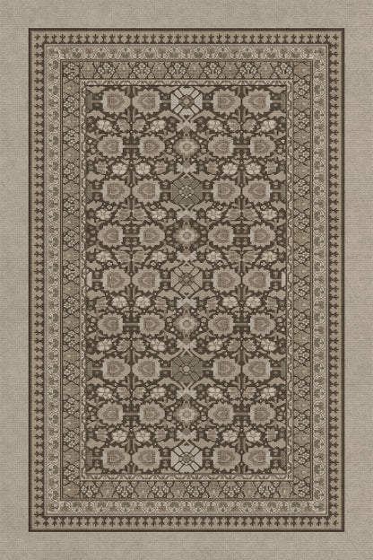 Vintage Vinyl Rug - Promenade - Wondrous Vistas