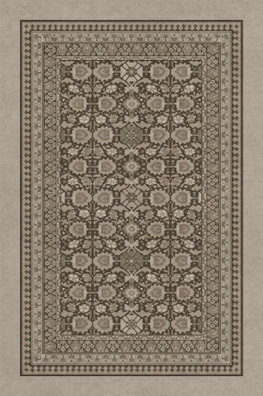 Vintage Vinyl Rug - Promenade - Wondrous Vistas