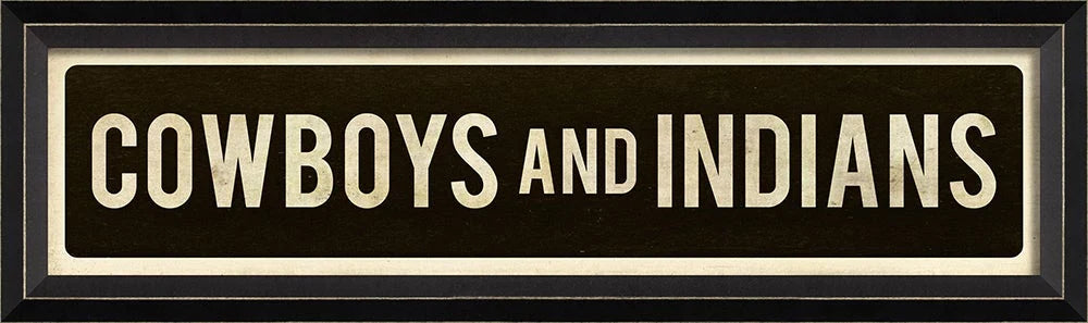 Framed Art - Street Signs