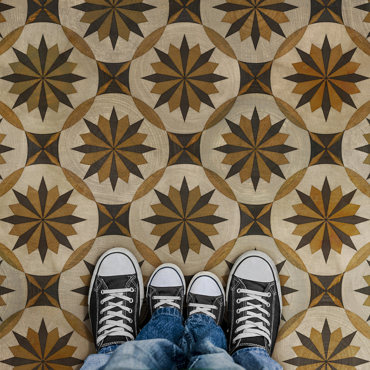 Vintage Vinyl Rug - Roycrofter - Essay on Friendship