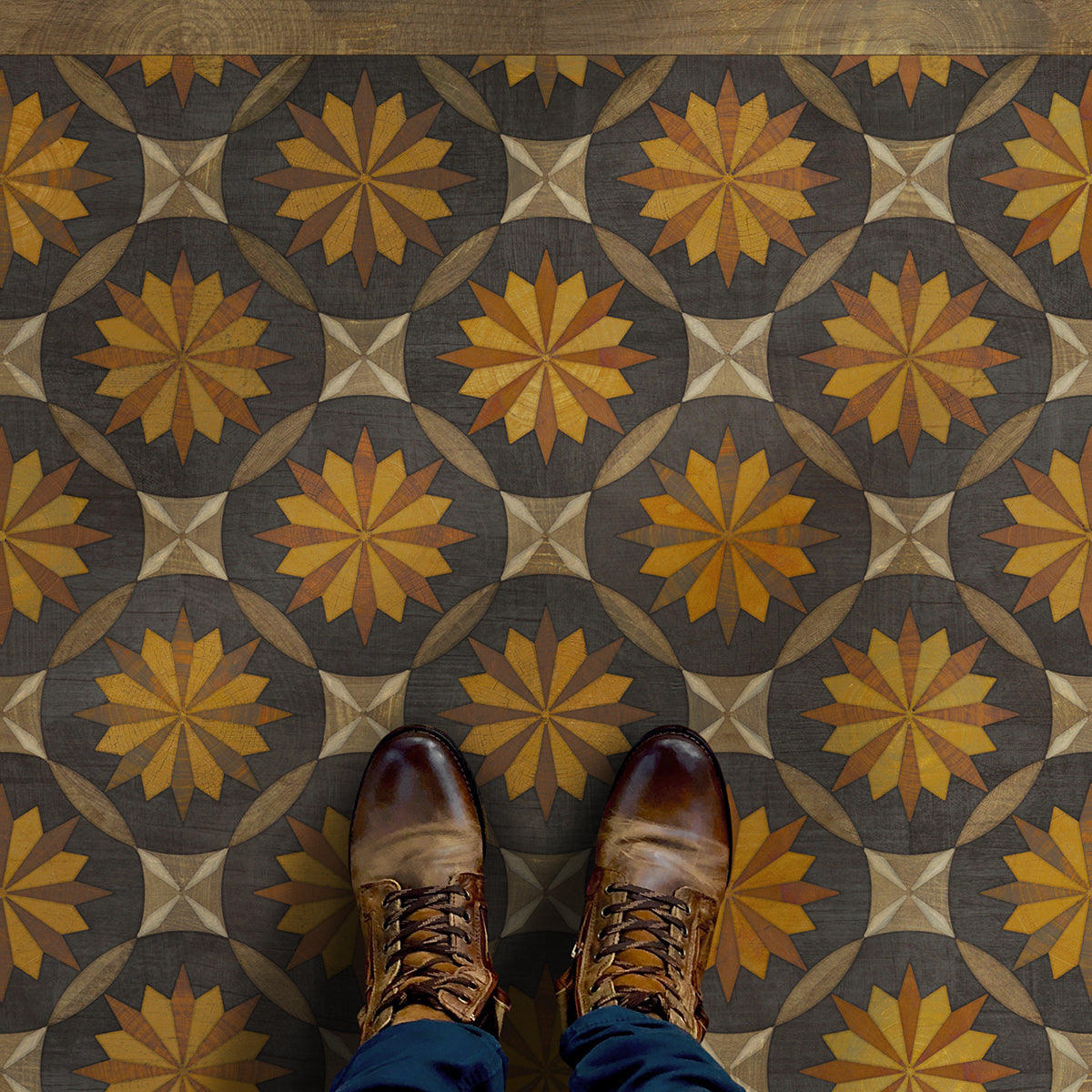 Vintage Vinyl Rug - Roycrofter - As it Seems to Me