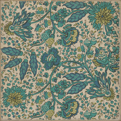 Vintage Vinyl Rug - Garden Gate - A Mountains Brow