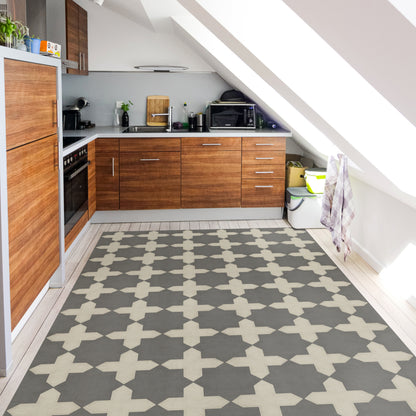 Vintage Vinyl Rug - Pattern 23 - Samaritan