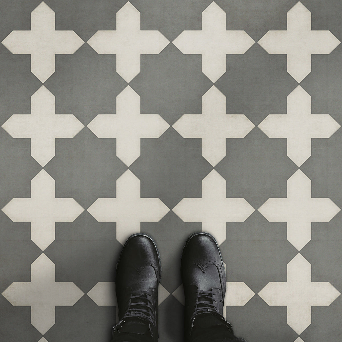 Vintage Vinyl Rug - Pattern 23 - Samaritan