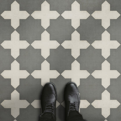 Vintage Vinyl Rug - Pattern 23 - Samaritan